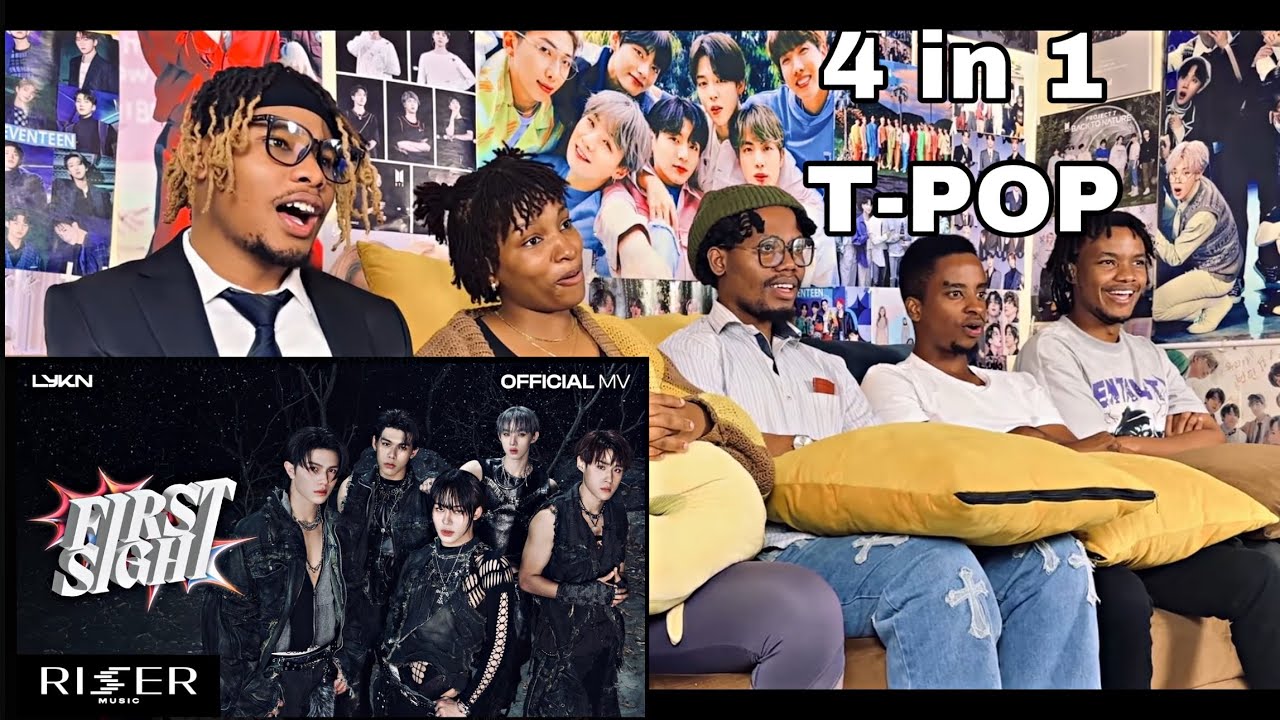 LYKN 'FIRST SIGHT' + 4EVE 'LIKE YOU' + FOURTH 'DOUBTLESS' + DICE 'BANG!' MV (REACTION)