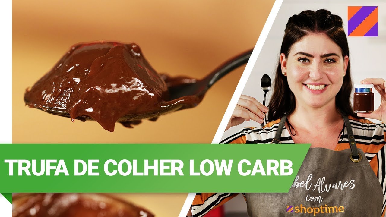 Como fazer trufa de colher low carb!