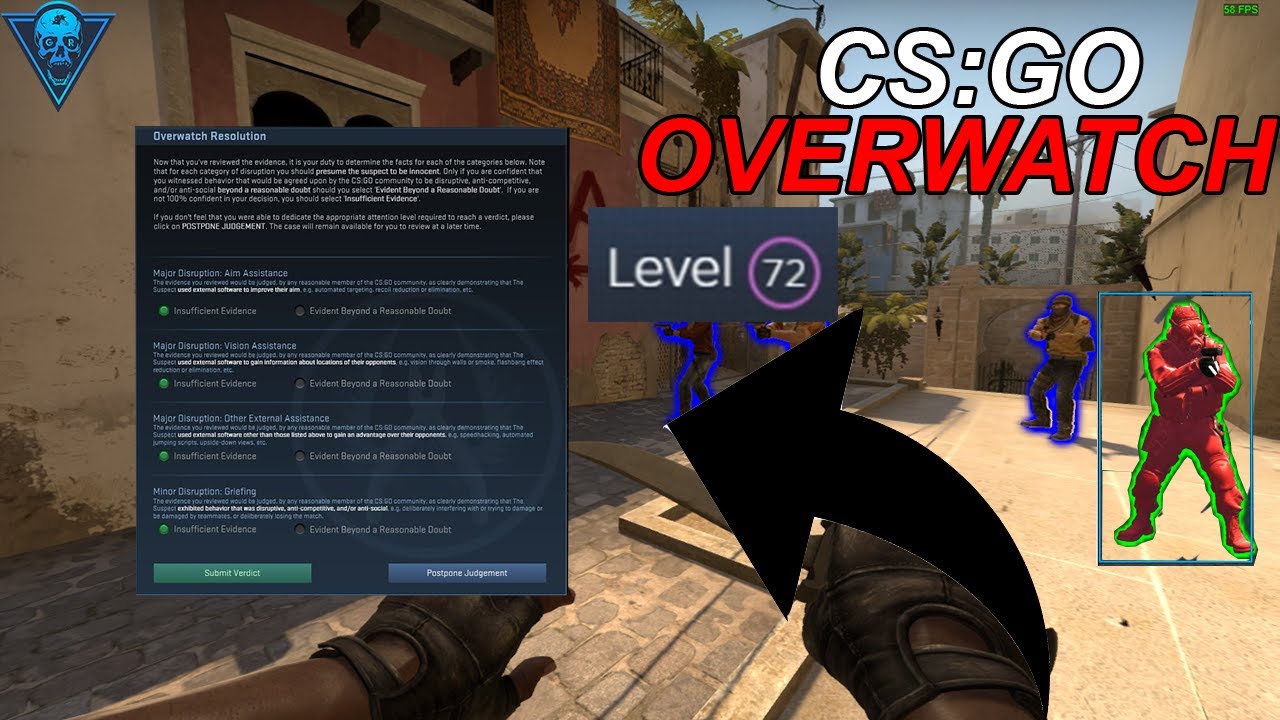 ARE LEVEL 72 PE STEAM SI JOACA CU HACKURI ? - CS:GO Overwatch