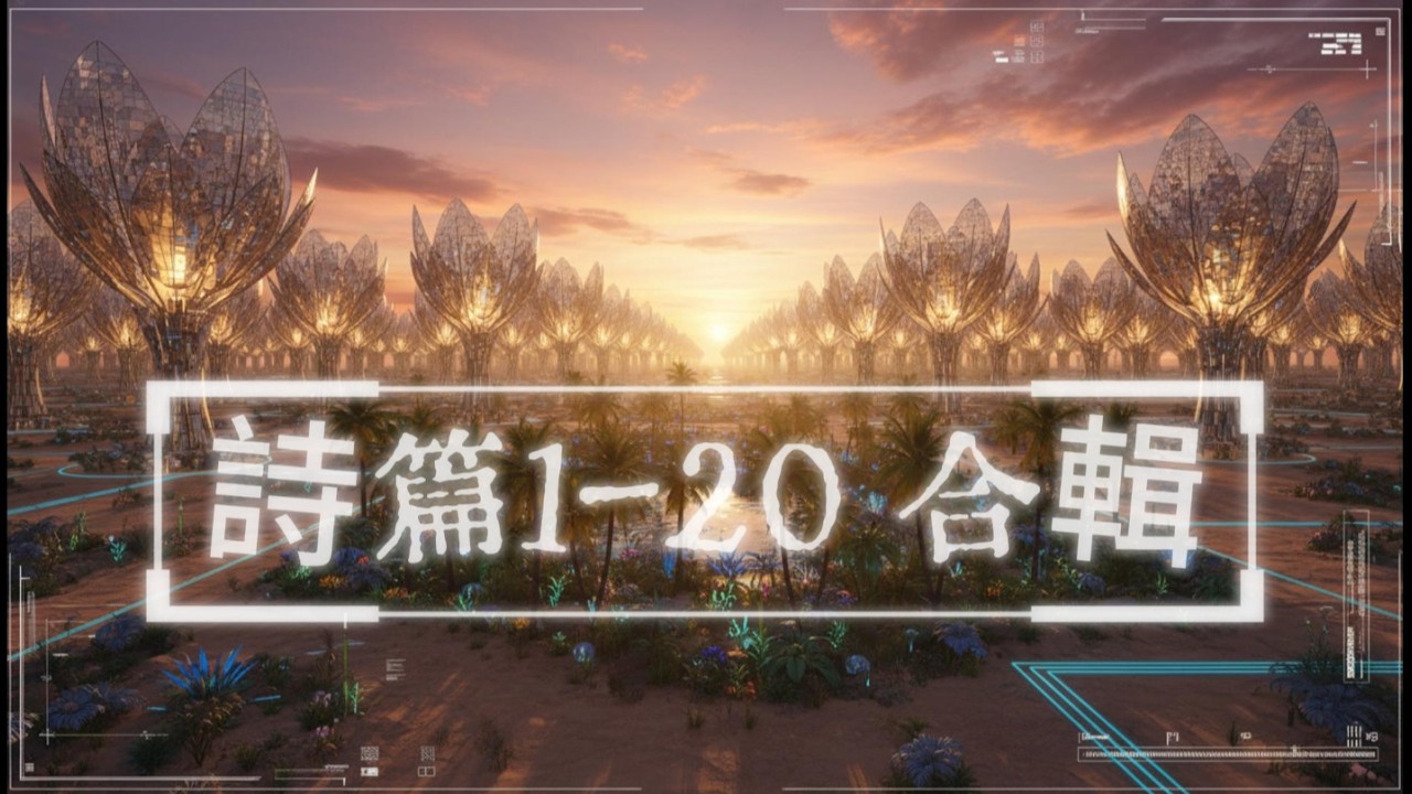 詩篇1-20 聖經原文歌曲  #聖經 #音樂 #少女曲風