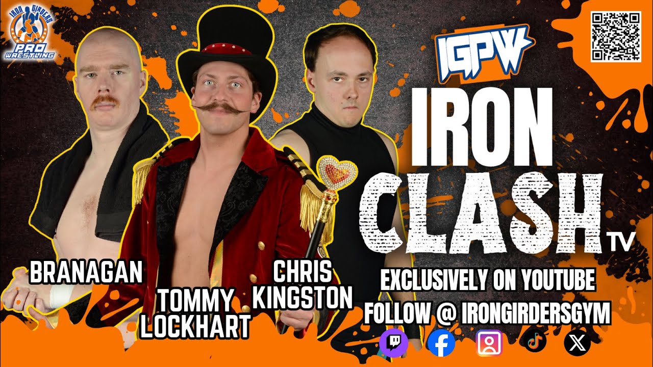 IGPW Iron Clash TV | Branagan vs Tommy Lockhart vs Chris Kingston