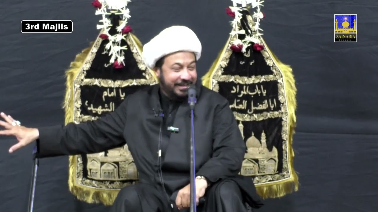 3rd Majlis | Maulana Jafar Abbas Sb | Zainabia Imambargah | Muharram 1447/2025