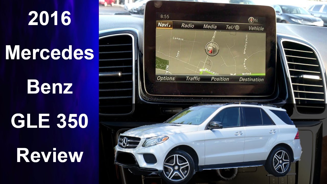 Обзор голосового управления и навигации Mercedes Benz GLE 350