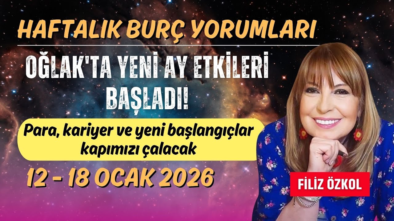 Oğlak'ta yeni ay etkileri başladı! Para, kariyer ve yeni başlangıçlar kapımızı çalacak