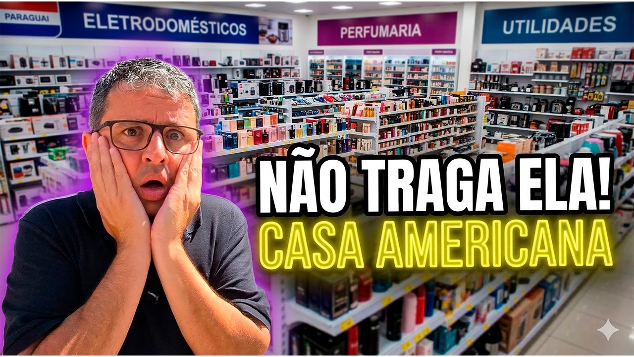 CASA AMERICANA no Paraguai, não leve sua mulhaer