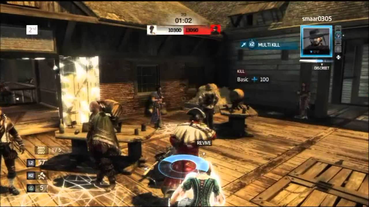 Assassin's Creed 3 - Manhunt - I should play PS3 More