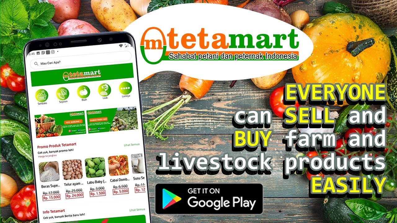 EVERYONE can SELL and BUY farm and livestock products EASILY