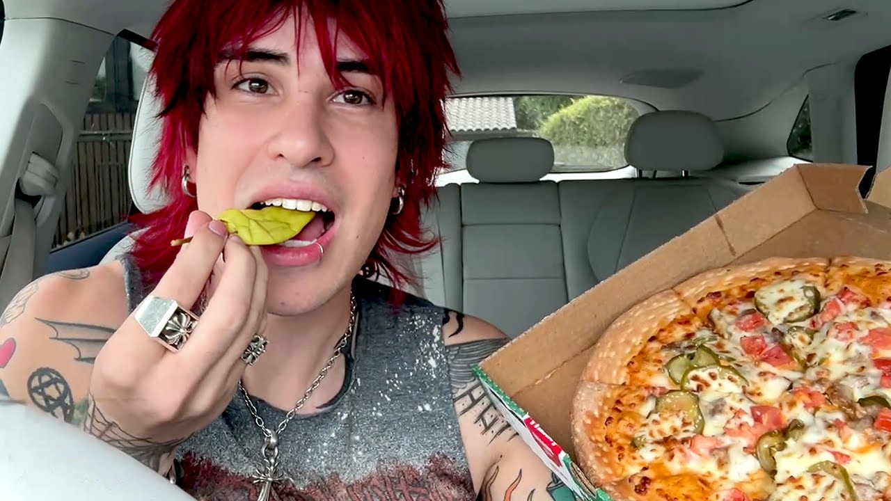 Papa John's cheeseburger pizza (Full Stream)