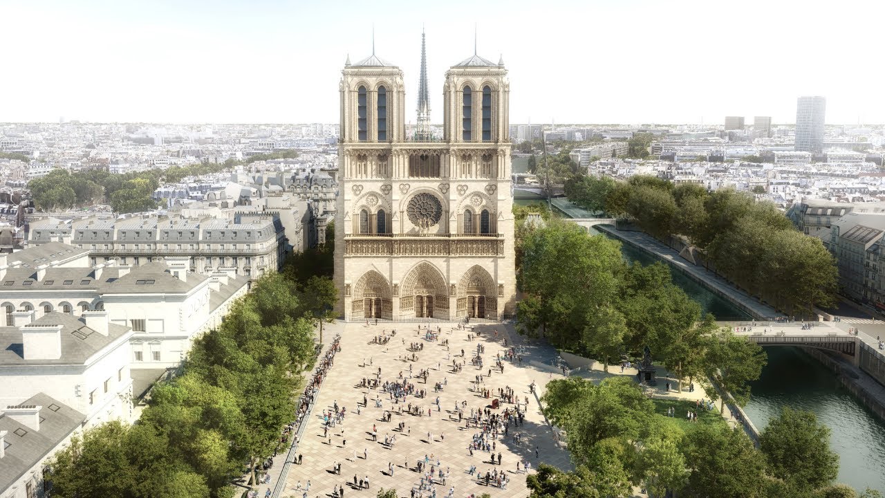 Notre-Dame de Paris: Redesigning the Parvis