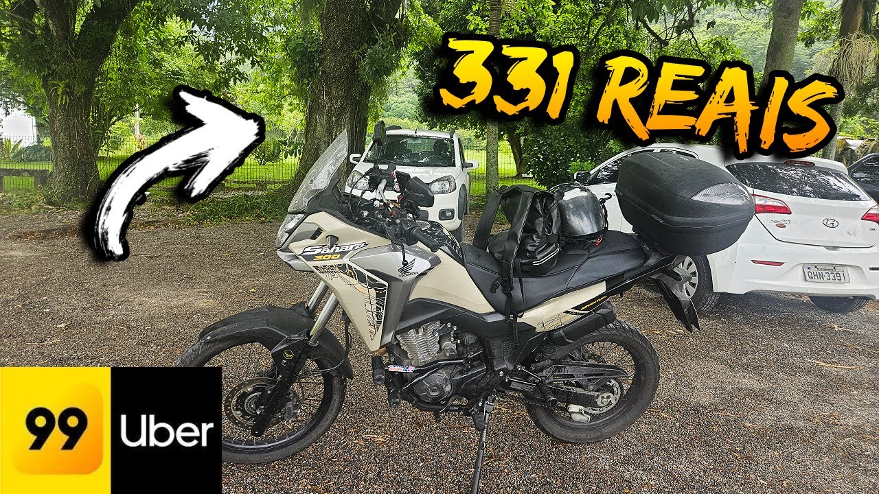 Fiz 331 REAIS na Uber Moto + Particular de SAHARA 300!