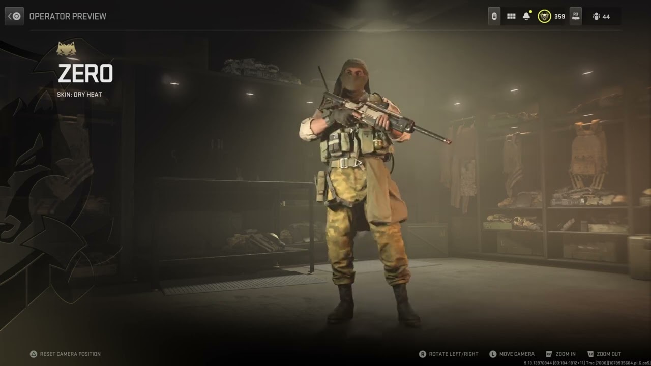 MW2 Season 2 Arid Assault Bundle Zero Operator 2 Skins Dry Heat And Night Heat