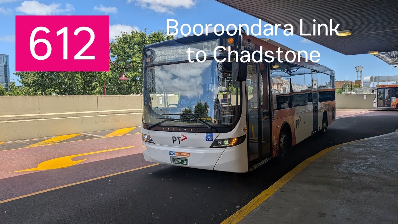 Melbourne Bus Route 612 - Explanation and Full Trip