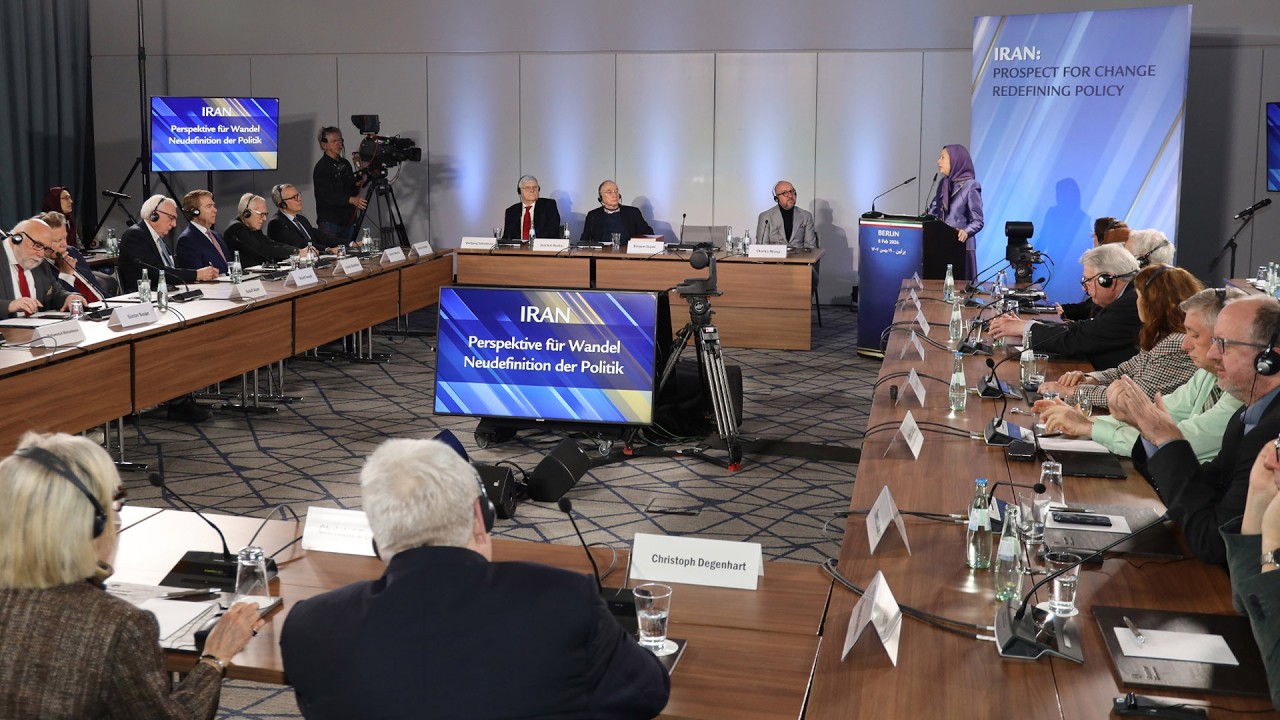 Maryam Rajavi in Berlin: Iran Uprising Makes Change Inevitable | Feb 8, 2026