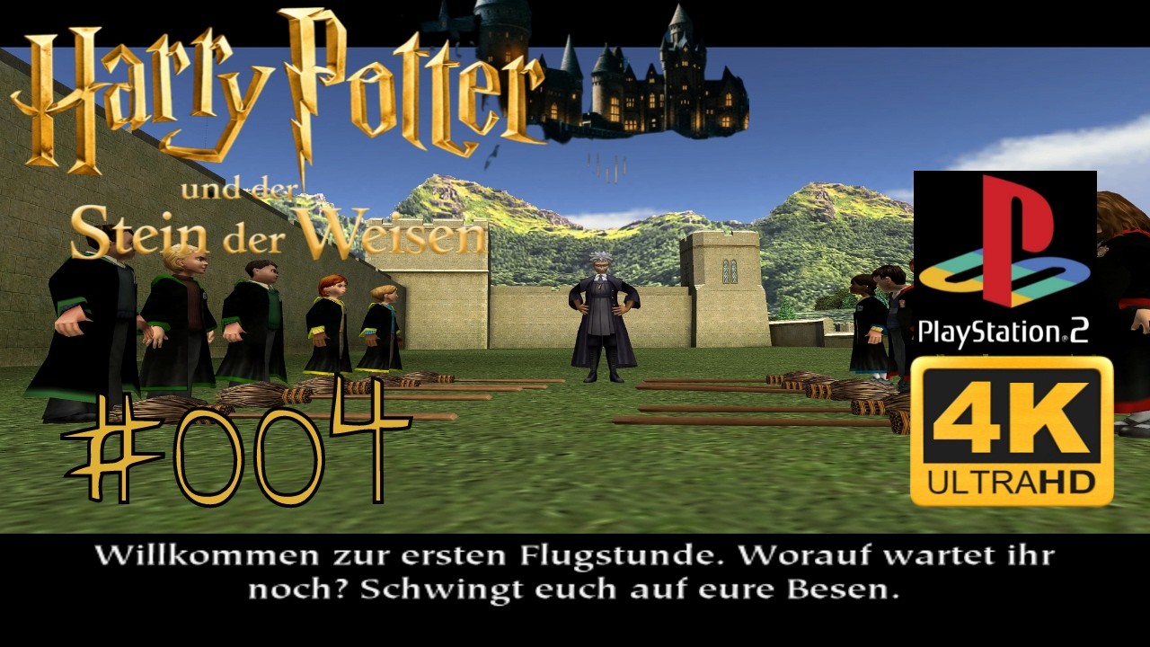 Harry Potter und der Stein der Weisen – PS2 Let’s Play | Folge 4 (GERMAN)(4K)