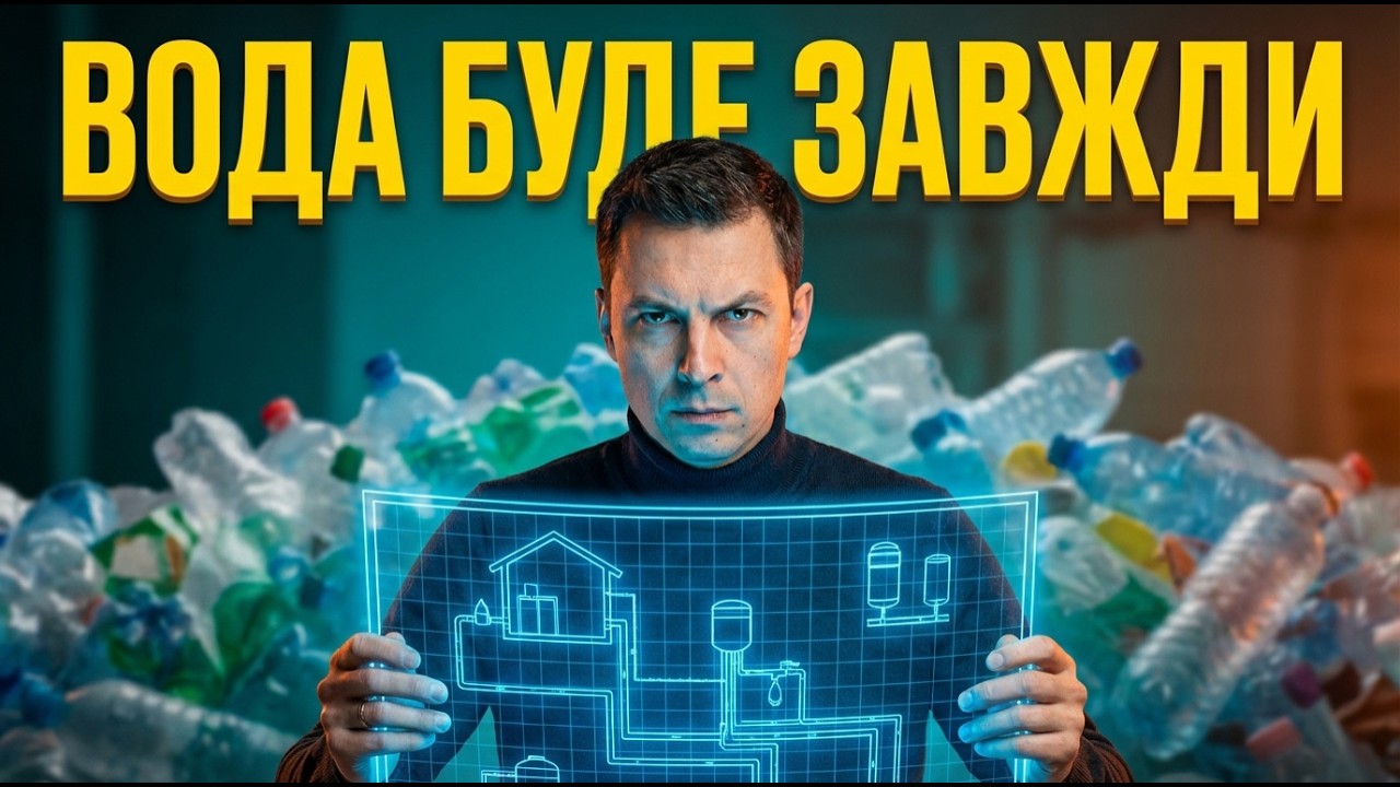 БЕЗ ВОДИ НЕ ВИЖИТИ. ЯК ЗРОБИТИ РЕЗЕРВ, який врятує твій дім.