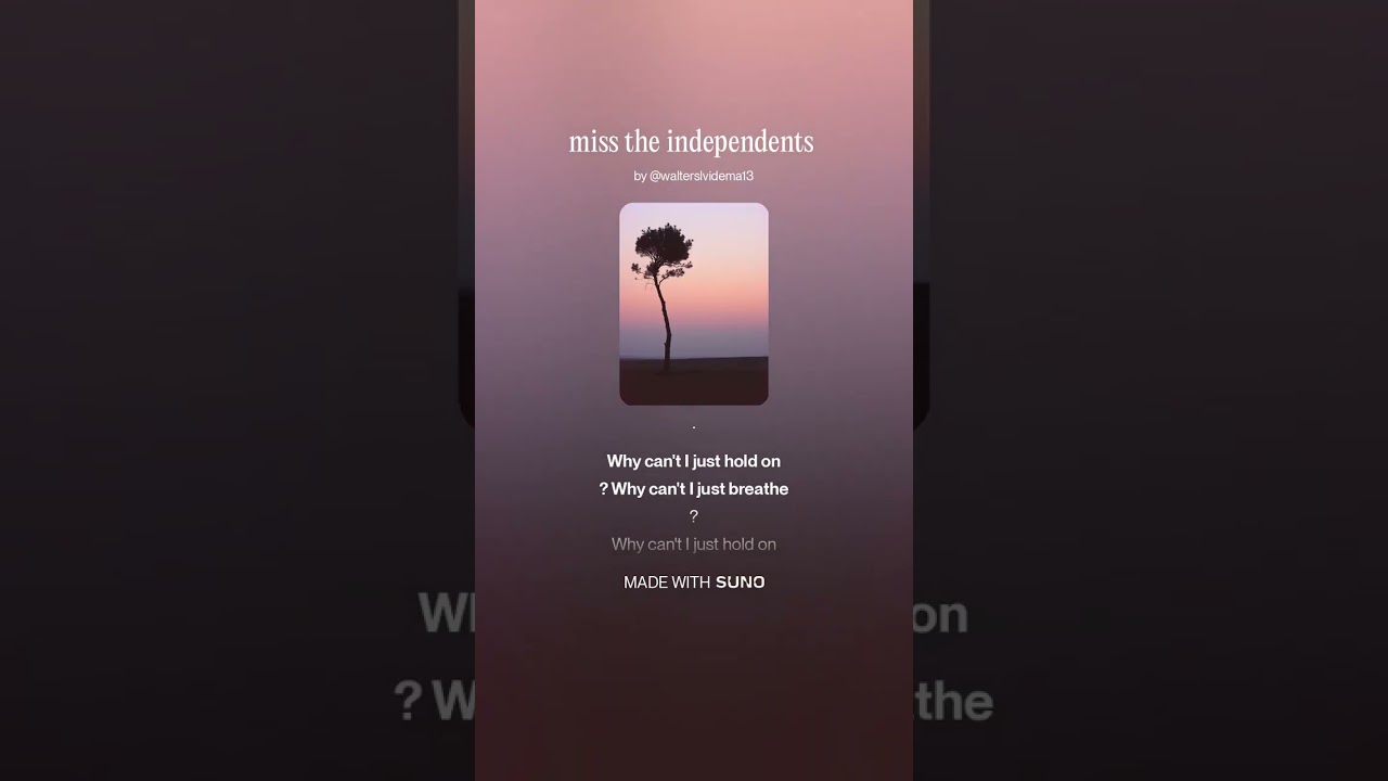 miss the independents