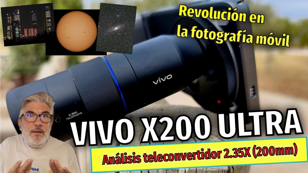 📱VIVO X200 ULTRA + TELECONVERTIDOR 2.35X 🔭 | Revolución en la fotografía móvil
