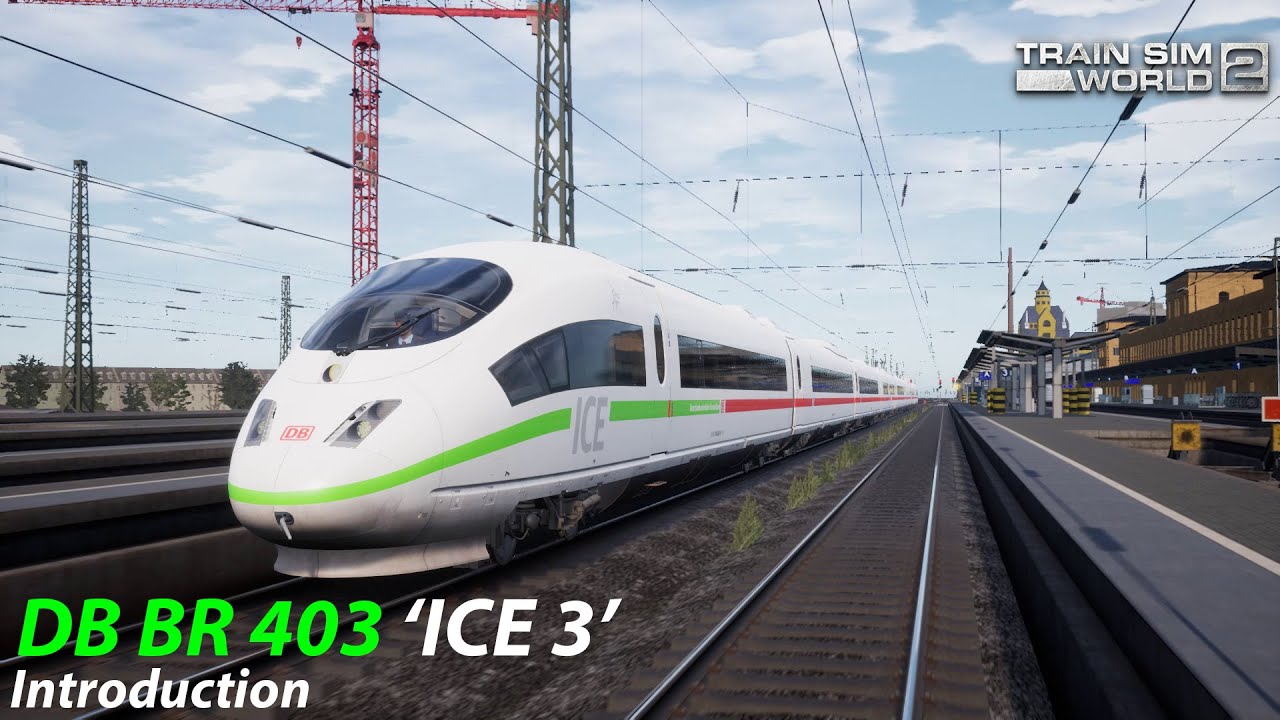 ICE 3 Introduction : Hauptstrecke M&uuml;nchen - Augsburg : Train Sim World 2