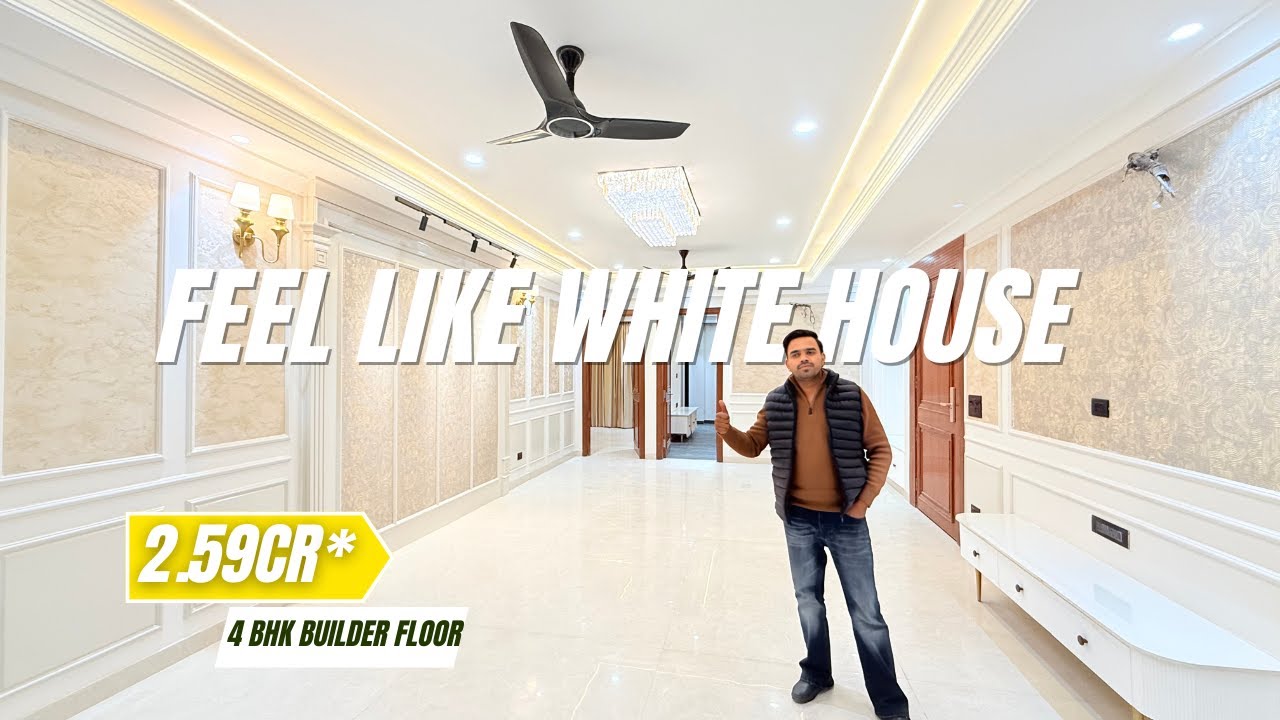 ✨ Luxury Builder Floor for Sale 🏡 | 270 Sq Yds |GOLF COURSE EXT. ROAD | ₹2.85 Cr 💰