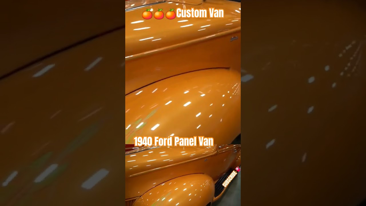 40 Ford Custom Panel Van #automobile #classic #custom #oldschool #custompanelvan