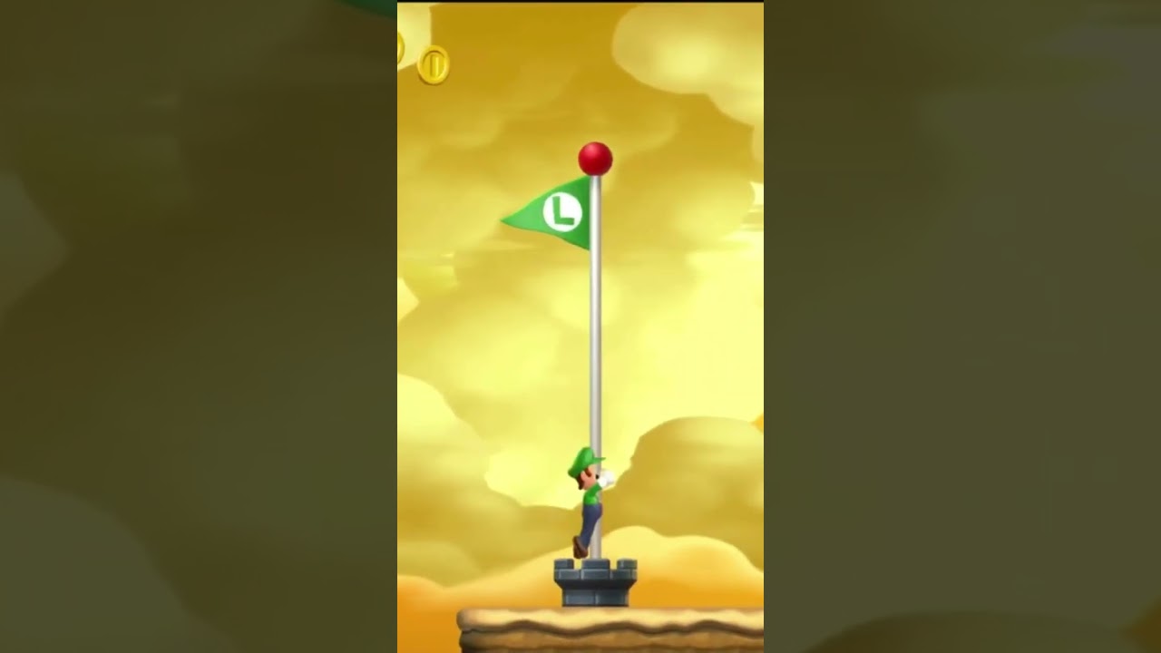 Secret Exit! #gaming #luigi #supermariobros #mario #switch #nsmbud