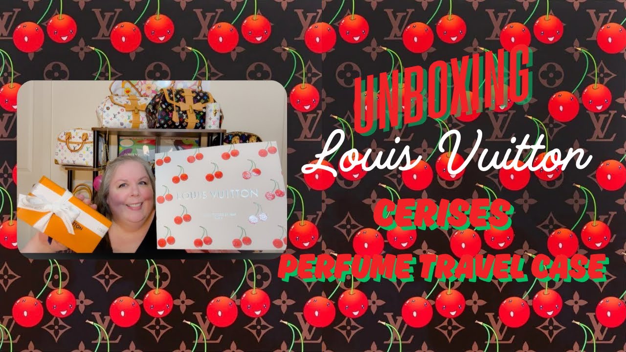 Unboxing Louis Vuitton x Takashi Murakami Cerises Travel Perfume Case
