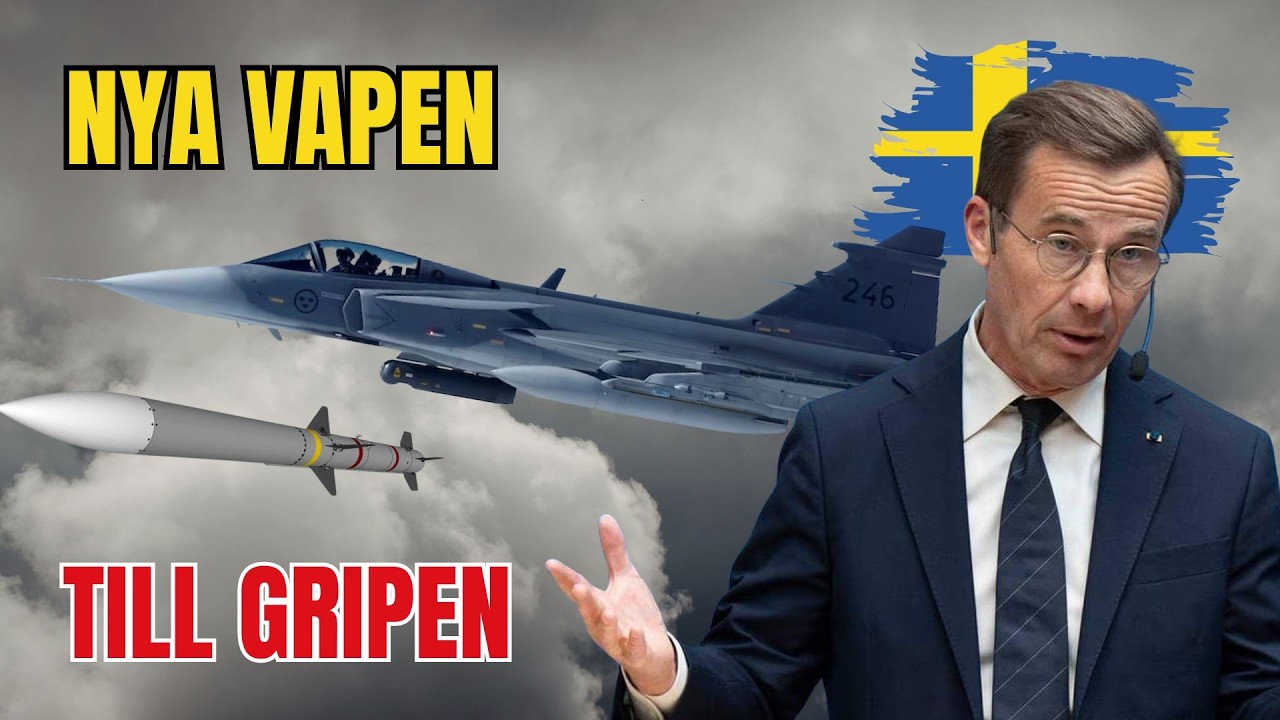NYA VAPEN FÖR STRIDSFLYGPLANET GRIPEN! Stridspiloter reagerar