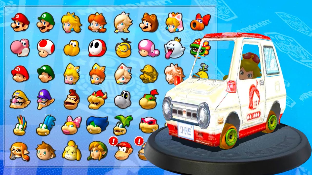 Mario Kart 8 Deluxe Wave 6 Peachette New Car The Best Racing  Nintendo Switch