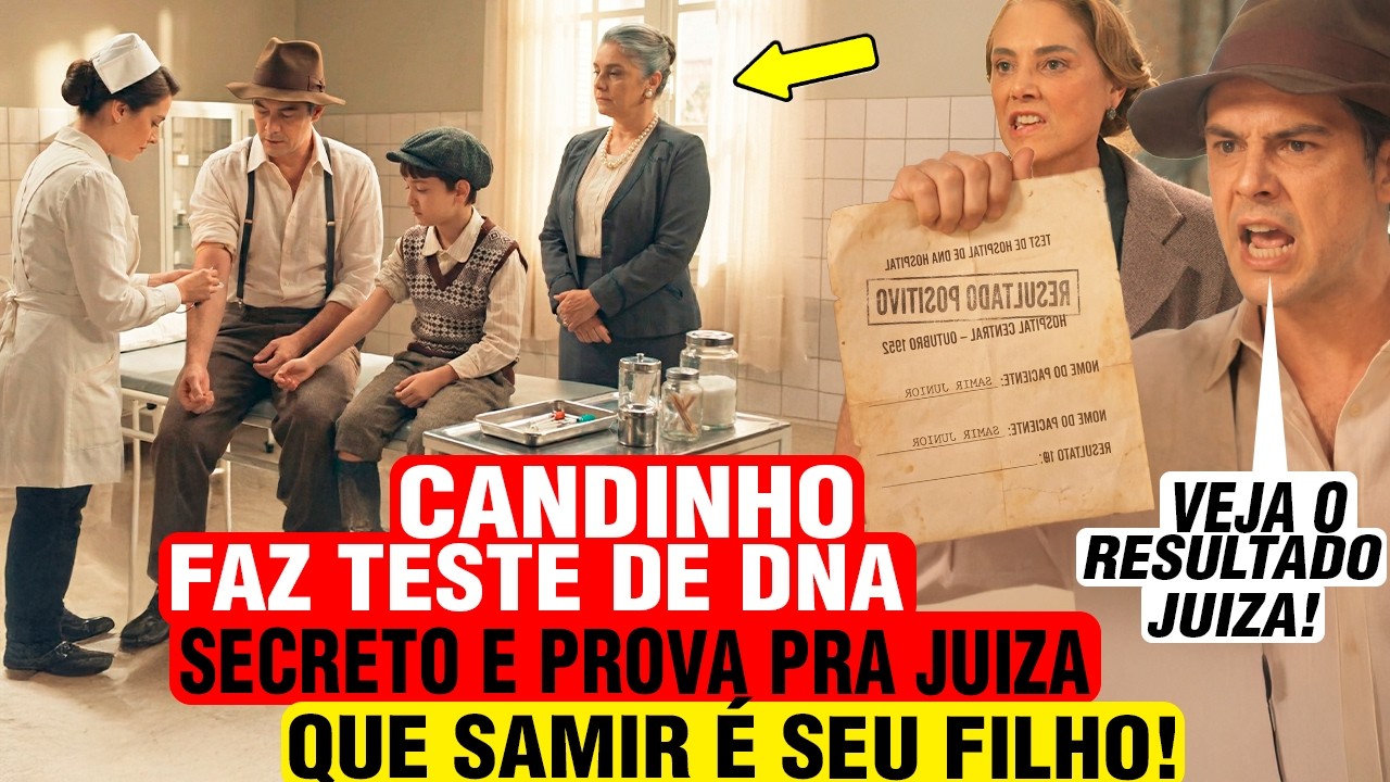 ÊTA MUNDO MELHOR - Candinho faz TESTE DE DNA SECRETO e PROVA PRA JUIZA que É PAI DO SAMIR!