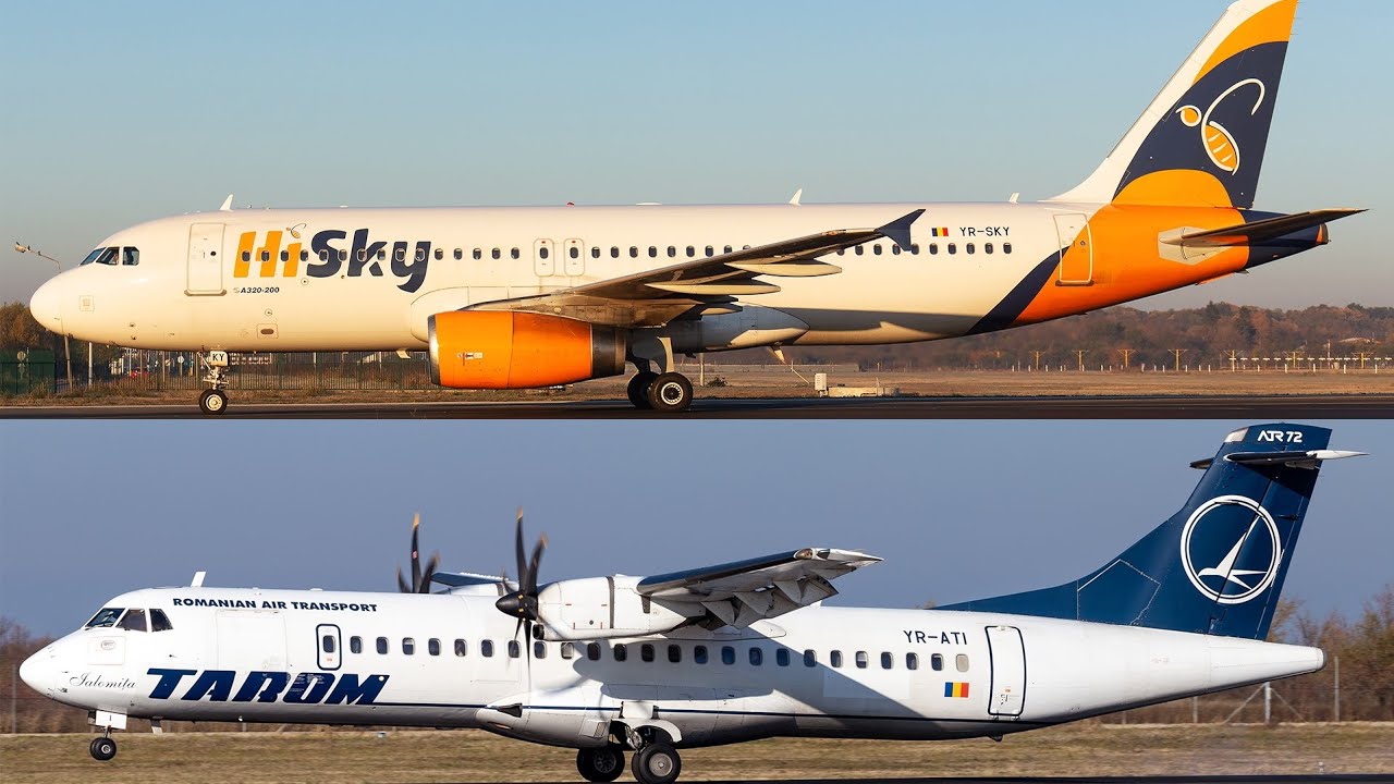 Departure & Arrival - Airbus A320-232 / ATR 72-212A(500)