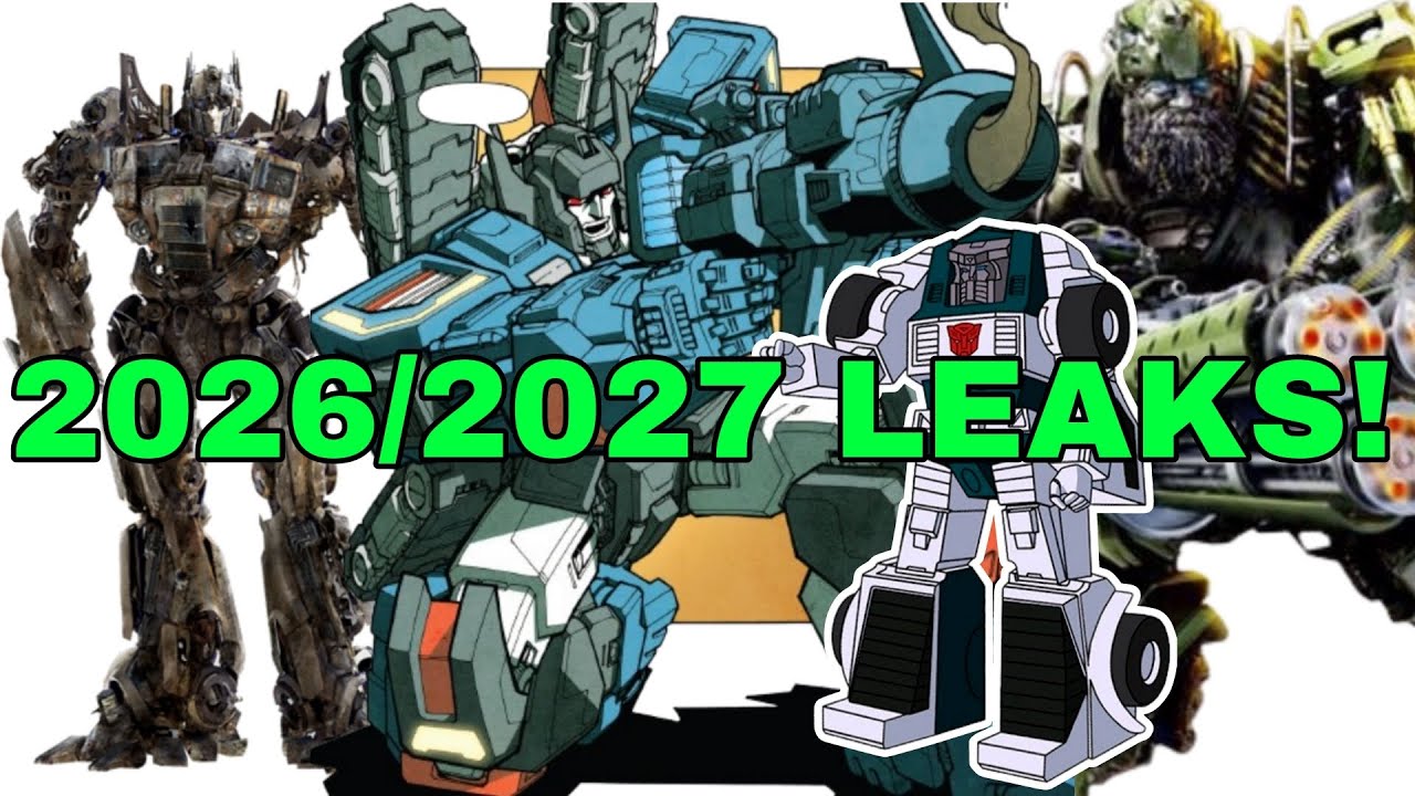 LEAKS! Transformers 2026/27 AOTP/Studio Series AOE BUMBLEBEE, SENTINEL PRIME, FORT MAX & MORE!!!
