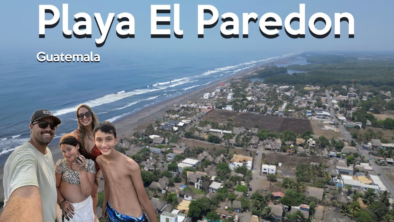 Visiting pacific paradise: Playa El Paredon Guatemala