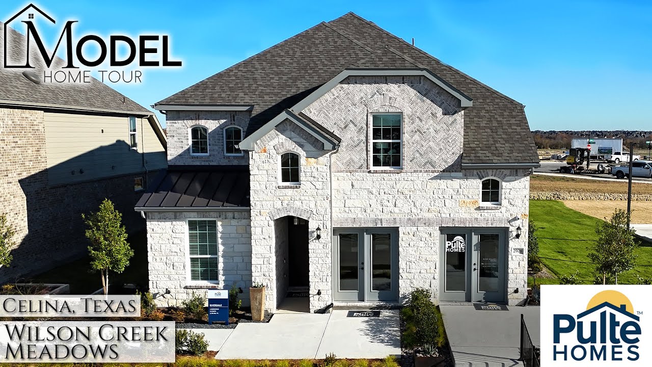 New Construction Homes in Dallas  - Pulte Homes in Wilson Creek Meadows Celina, TX