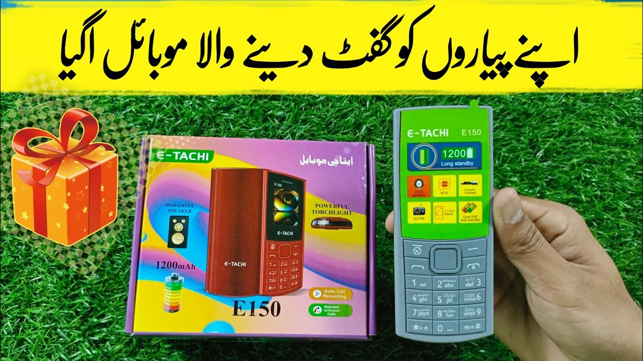 E-TACHI E150 New Keypad Mobile 2025 | Best Keypad Mobile #etachi #unboxing