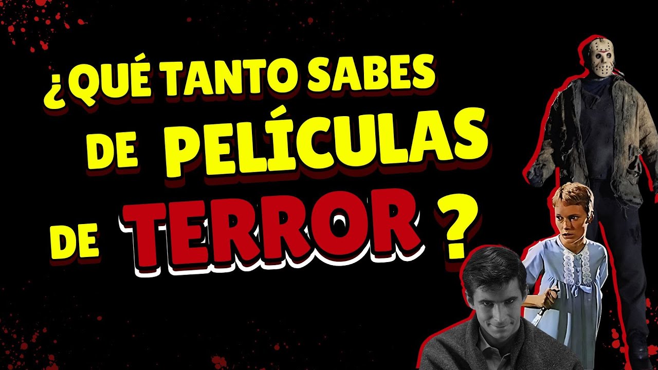 ¿Qué tanto sabes de PELICULAS de terror? #quiz #trivia #test