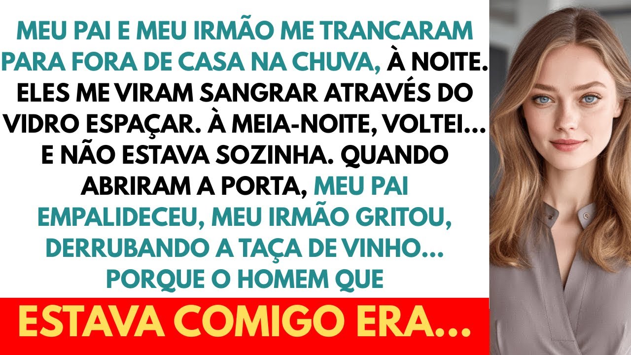 Minha família me deixou no frio de 4 graus, sangrando e grávida… até que um bilionário parou ali.