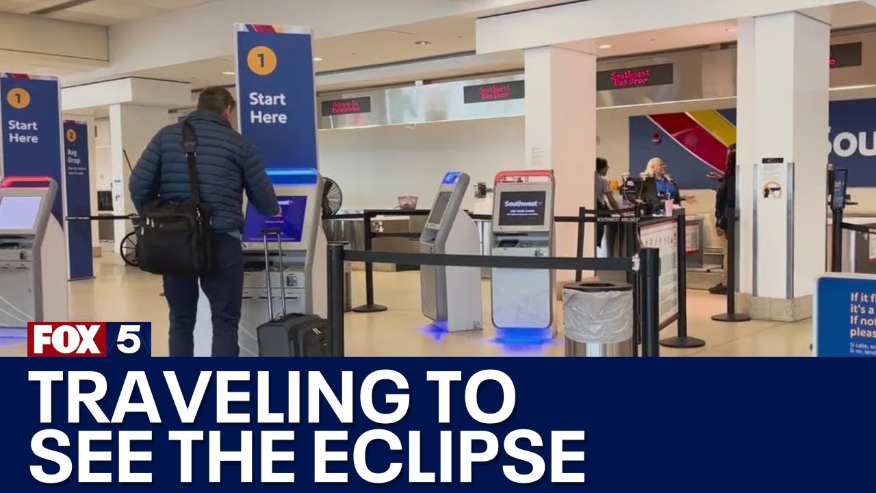 Solar eclipse travel overload | FOX 5 News