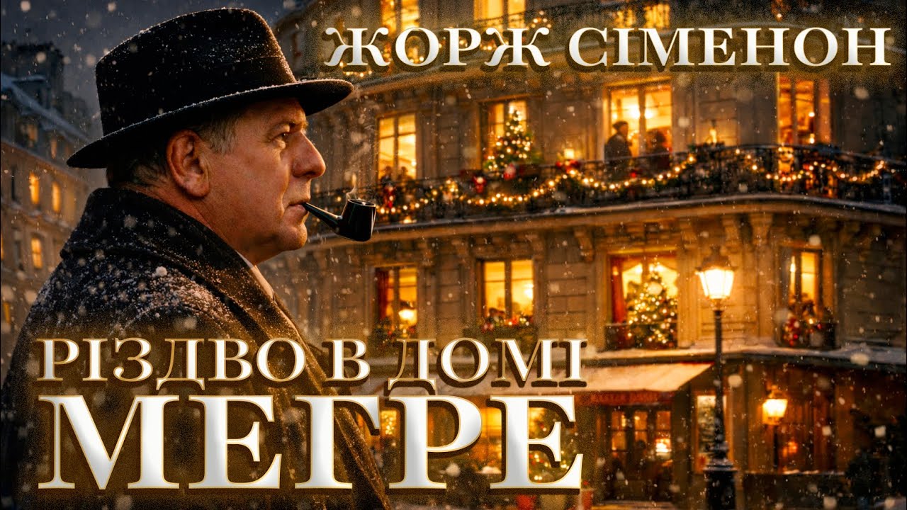 ЖОРЖ СІМЕНОН - РІЗДВО В ДОМІ МЕГРЕ | Читає Ярослав Макєєв #аудіокнигиукраїнською