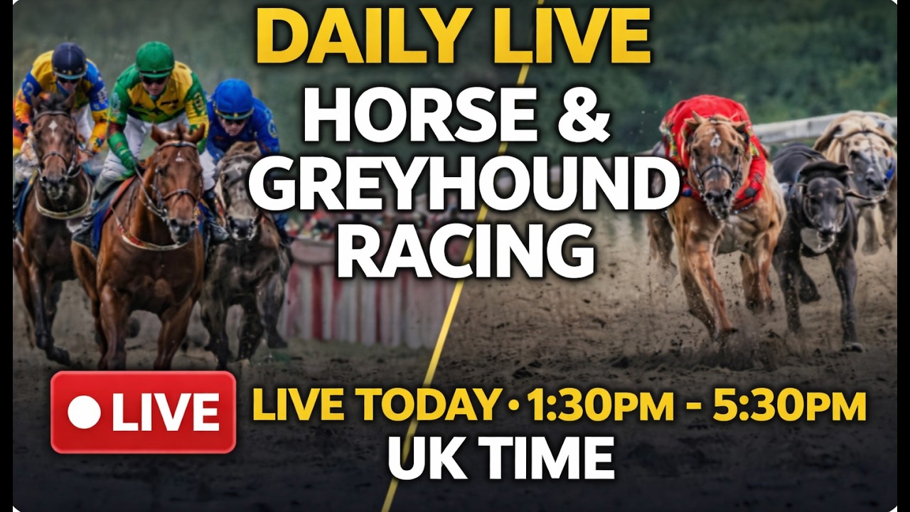 🔴 LIVE Horse & Greyhound Racing | Daily UK Races | Market Analysis/ 05/04
