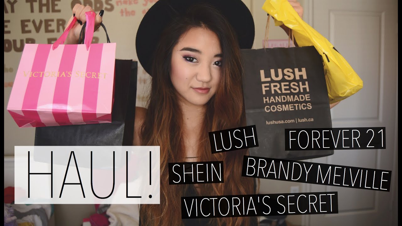HAUL: Brandy Melville, Lush, VS, Forever 21, & more!