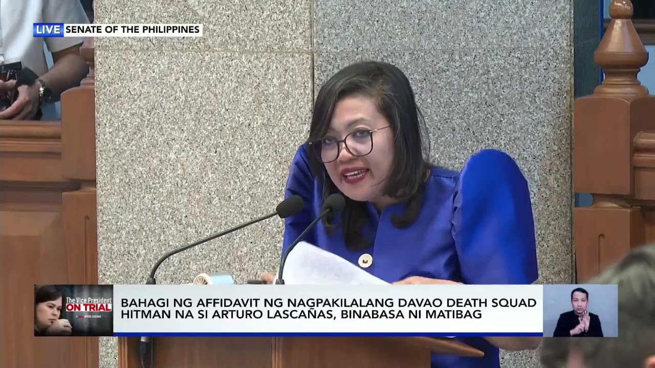 Parte de la declaraci&oacute;n jurada del supuesto sicario del DDS Arturo Lasca&ntilde;as, le&iacute;da en el juicio p...