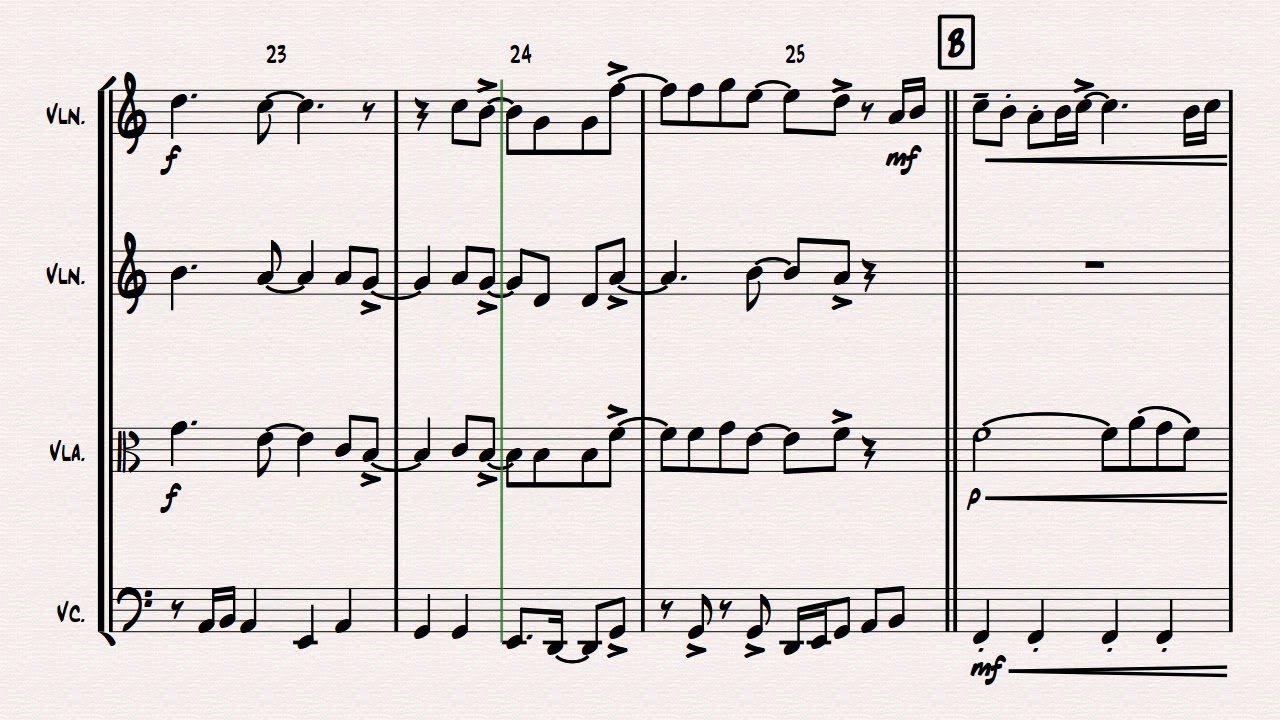 Happy Birthday - Stevie Wonder Classic - String Quartet