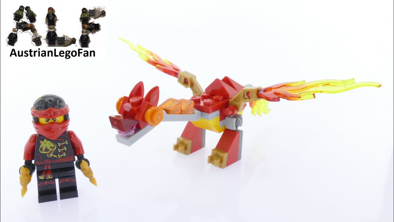 Lego Ninjago 30422 Kai&acute;s Mini Dragon - Lego Speed Build Review