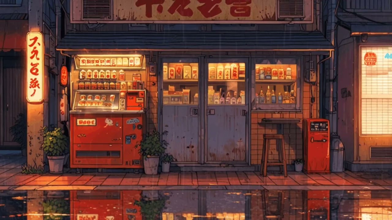 90s Night Chillhop - Relaxing Lo-fi Beats