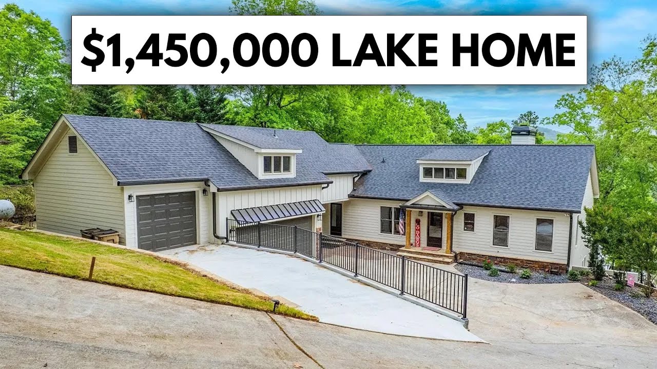 What $1.45 Million Gets You on Lake Lanier | Luxury Home Tour