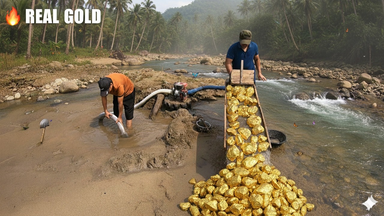 Hidden Gold Underwater! The Discovery That Changed Everything #gold