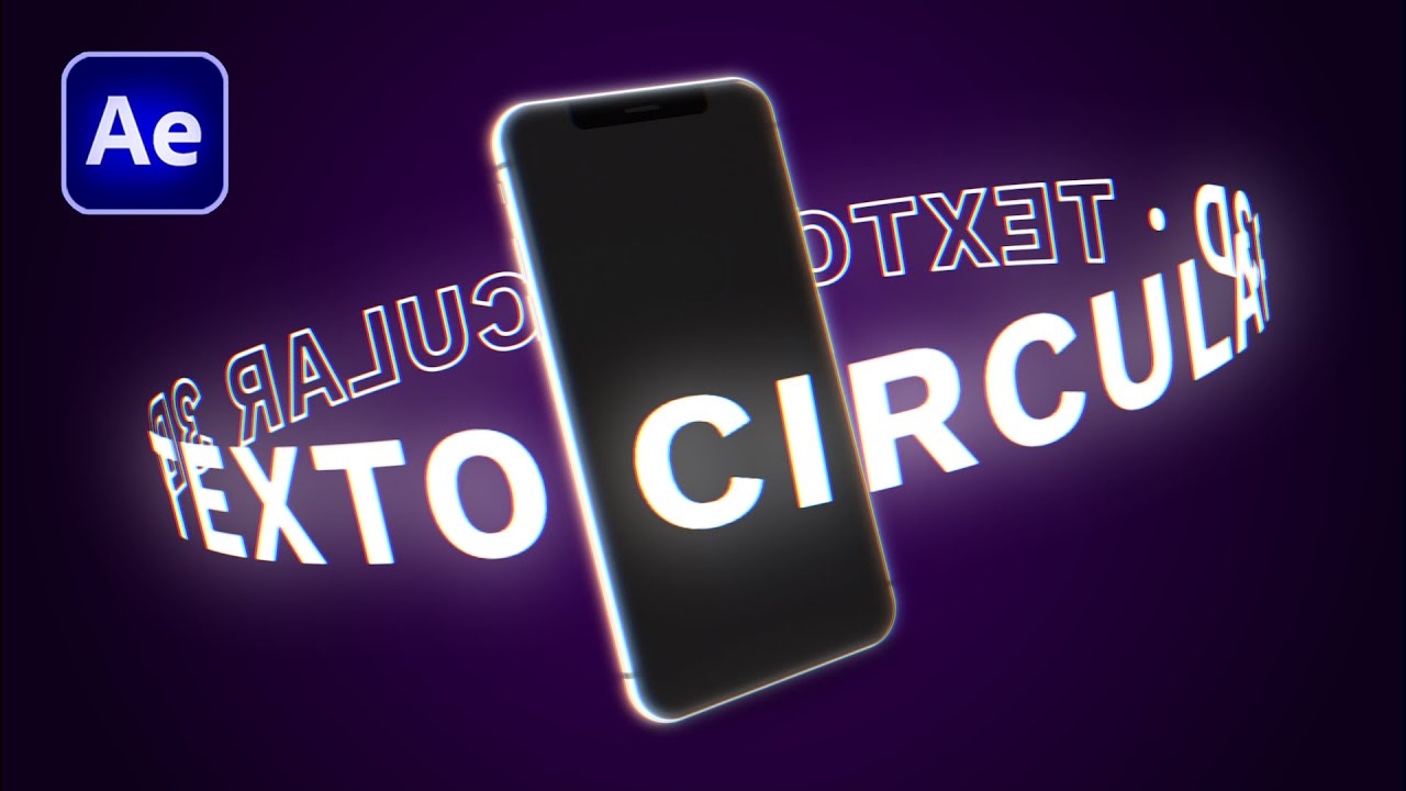 💫 Animar TEXTO CIRCULAR 3D en After Effects