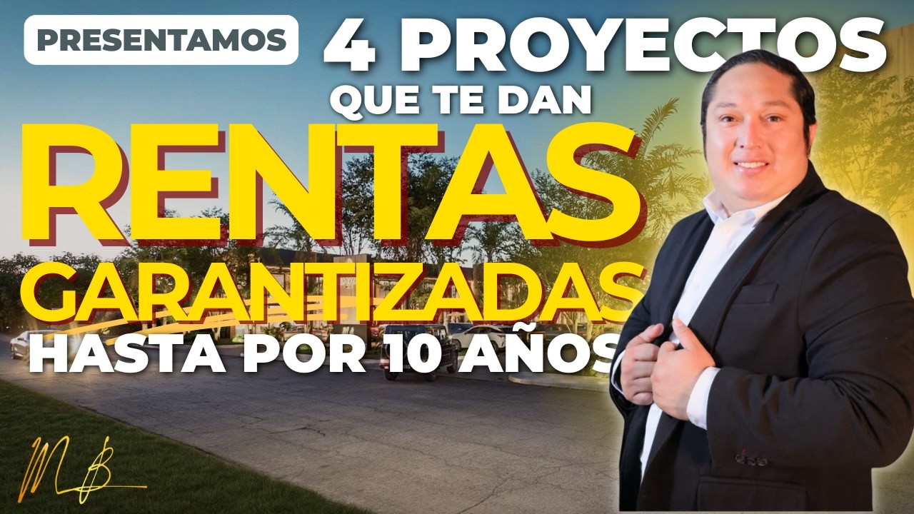 INVIERTE en Yucatan en Departamentos con RENTAS GARANTIZADAS || Hasta por 10 AÑOS