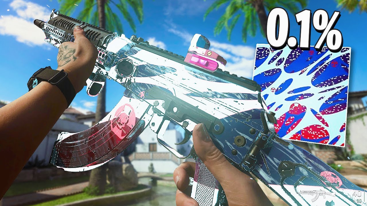A Camuflagem mais RARA do MW2/WZ (só que veio quebrada kkkkkk)