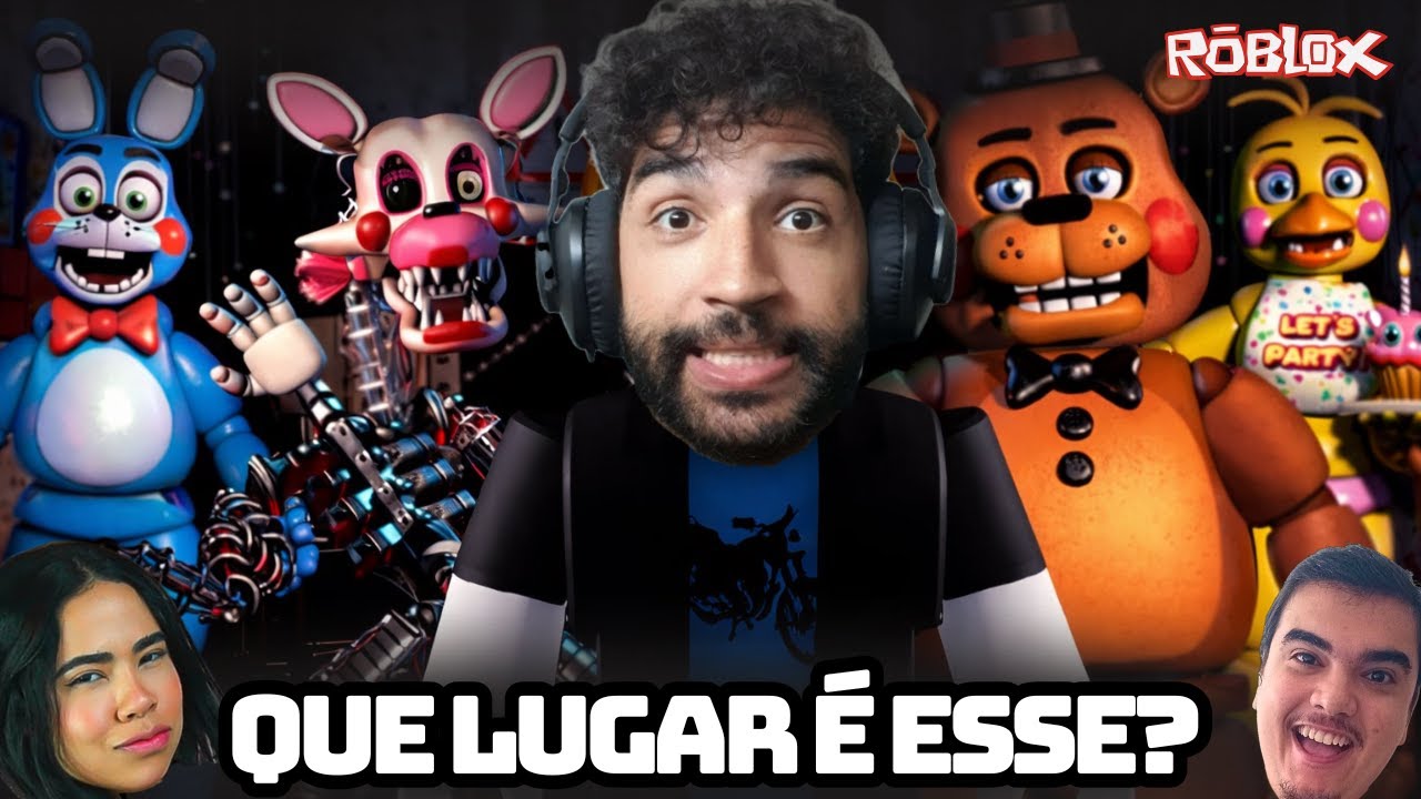 VIVENDO COM A FAMÍLIA NO FIVE NIGHTS AT FREDDY’S NO ROBLOX